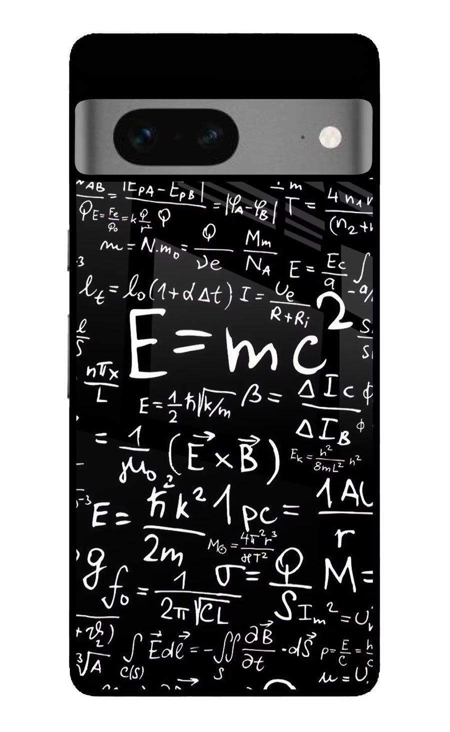 Physics Formula Google Pixel 7 Back Cover, Glass case