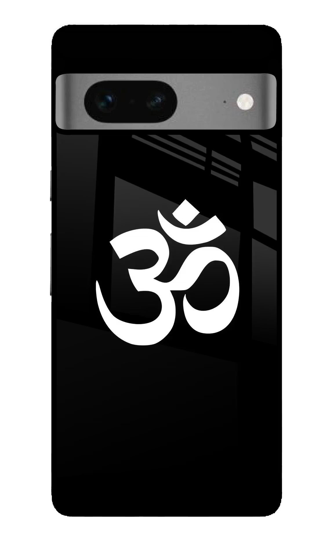 Om Google Pixel 7 Glass Case Back Cover by Casekaro
