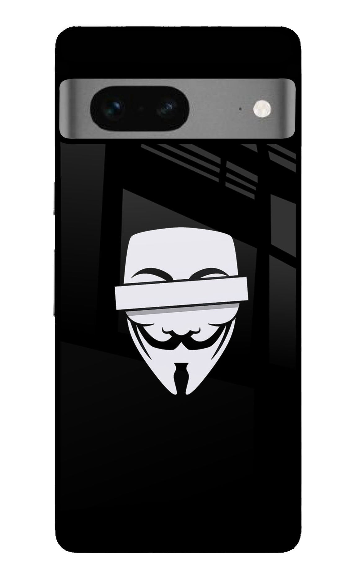 Anonymous Face Google Pixel 7 Back Cover