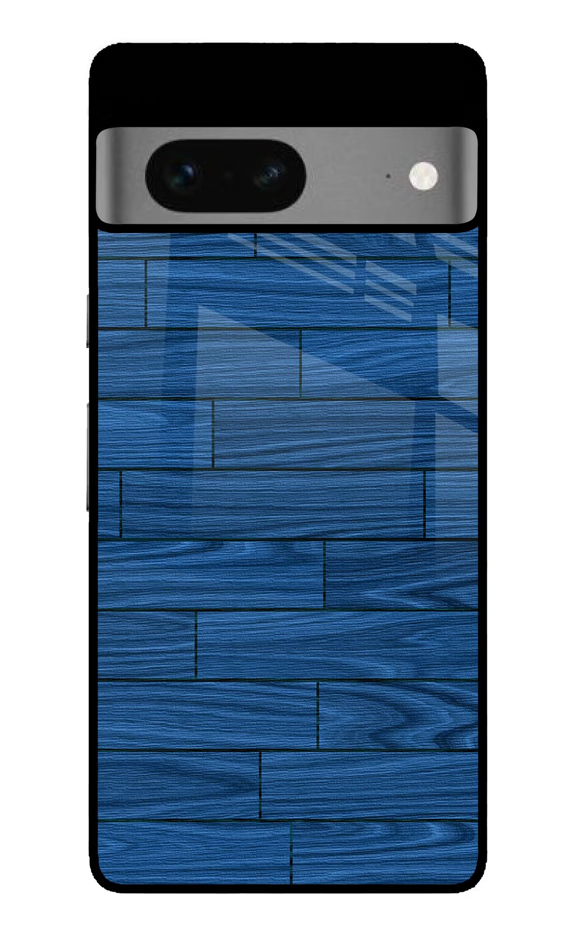 Wooden Texture Google Pixel 7 Glass Case Back Cover by Casekaro