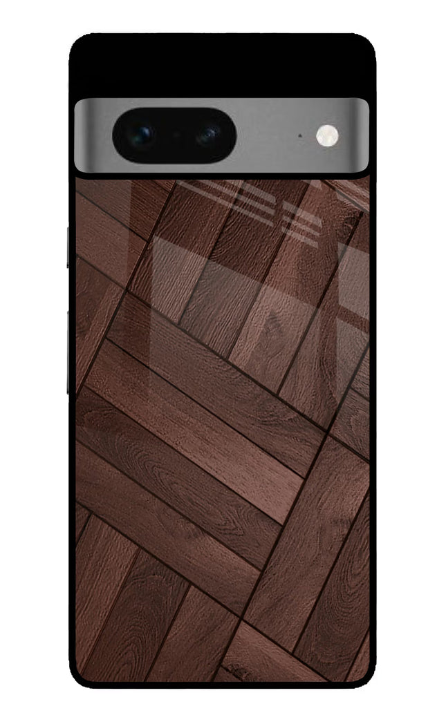 Wooden Texture Design Google Pixel 7 Glass Case