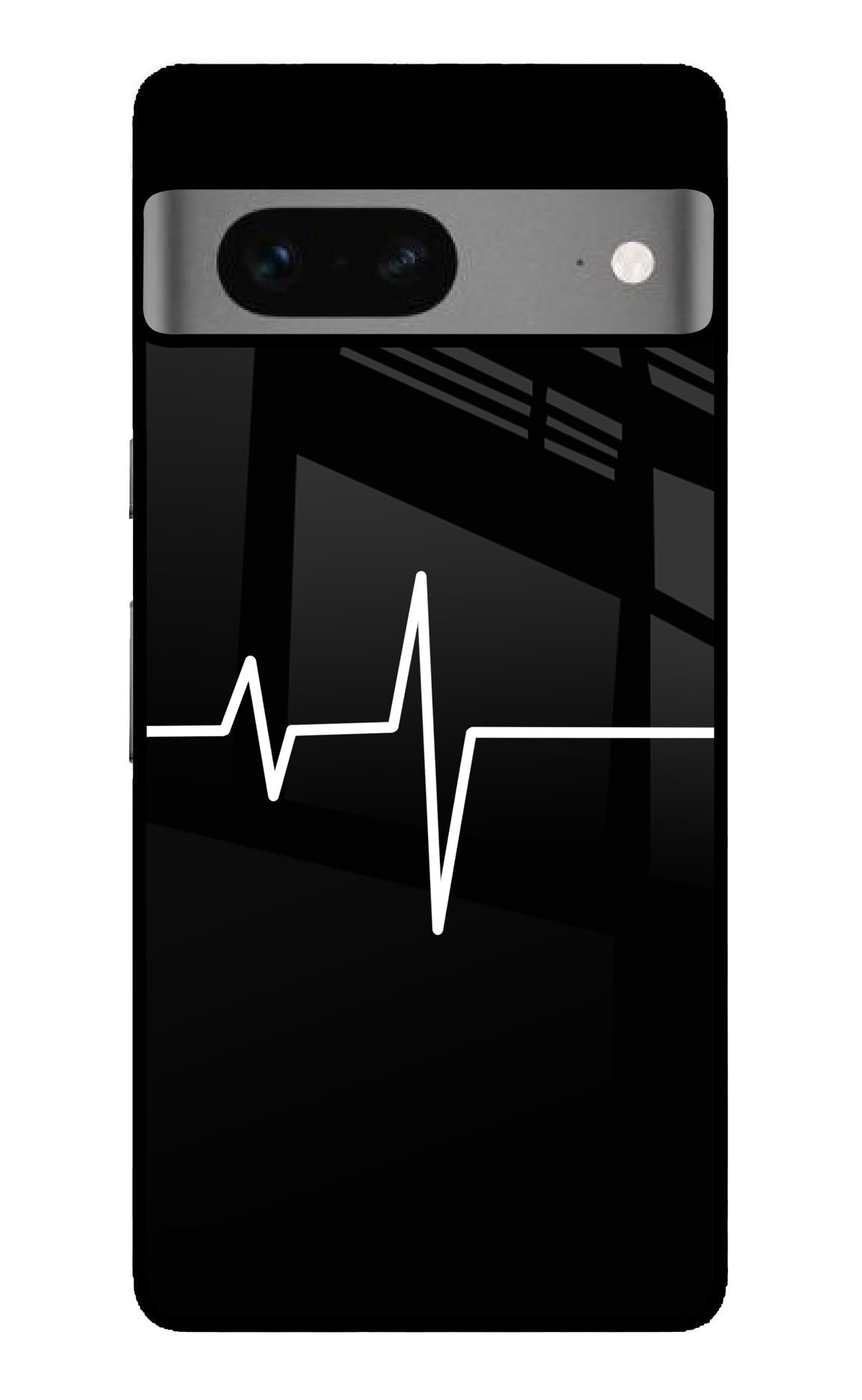 Heart Beats Google Pixel 7 Glass Case