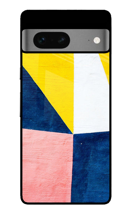 Colourful Art Google Pixel 7 Glass Case