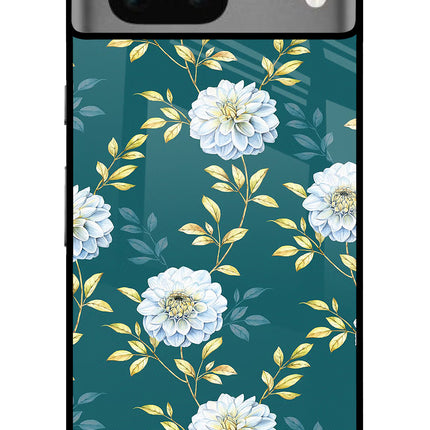 Flowers Google Pixel 7 Glass Case