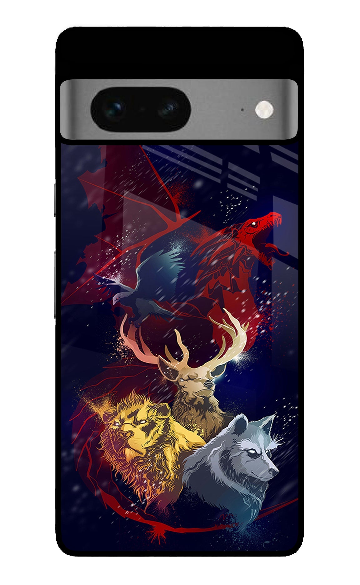 Game Of Thrones Google Pixel 7 Glass Case