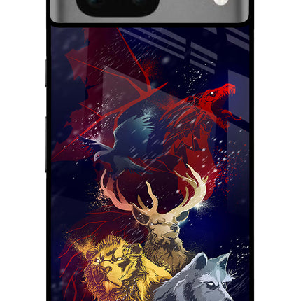 Game Of Thrones Google Pixel 7 Glass Case