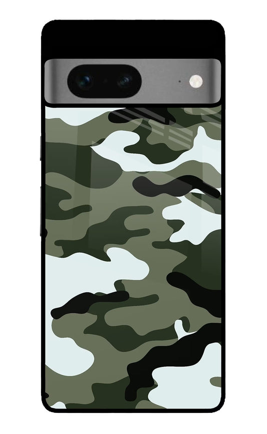 Camouflage Google Pixel 7 Glass Case