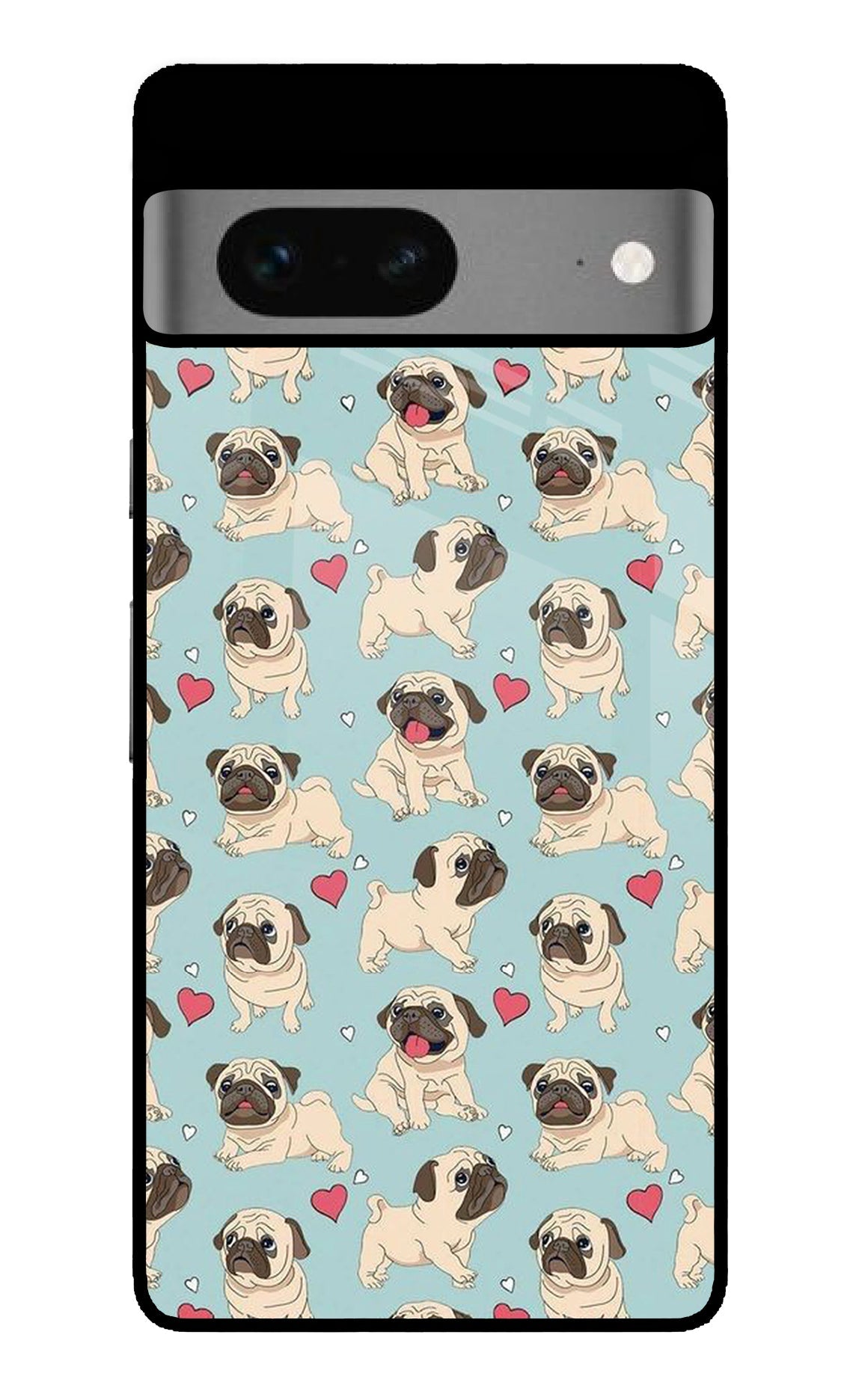 Pug Dog Google Pixel 7 Back Cover