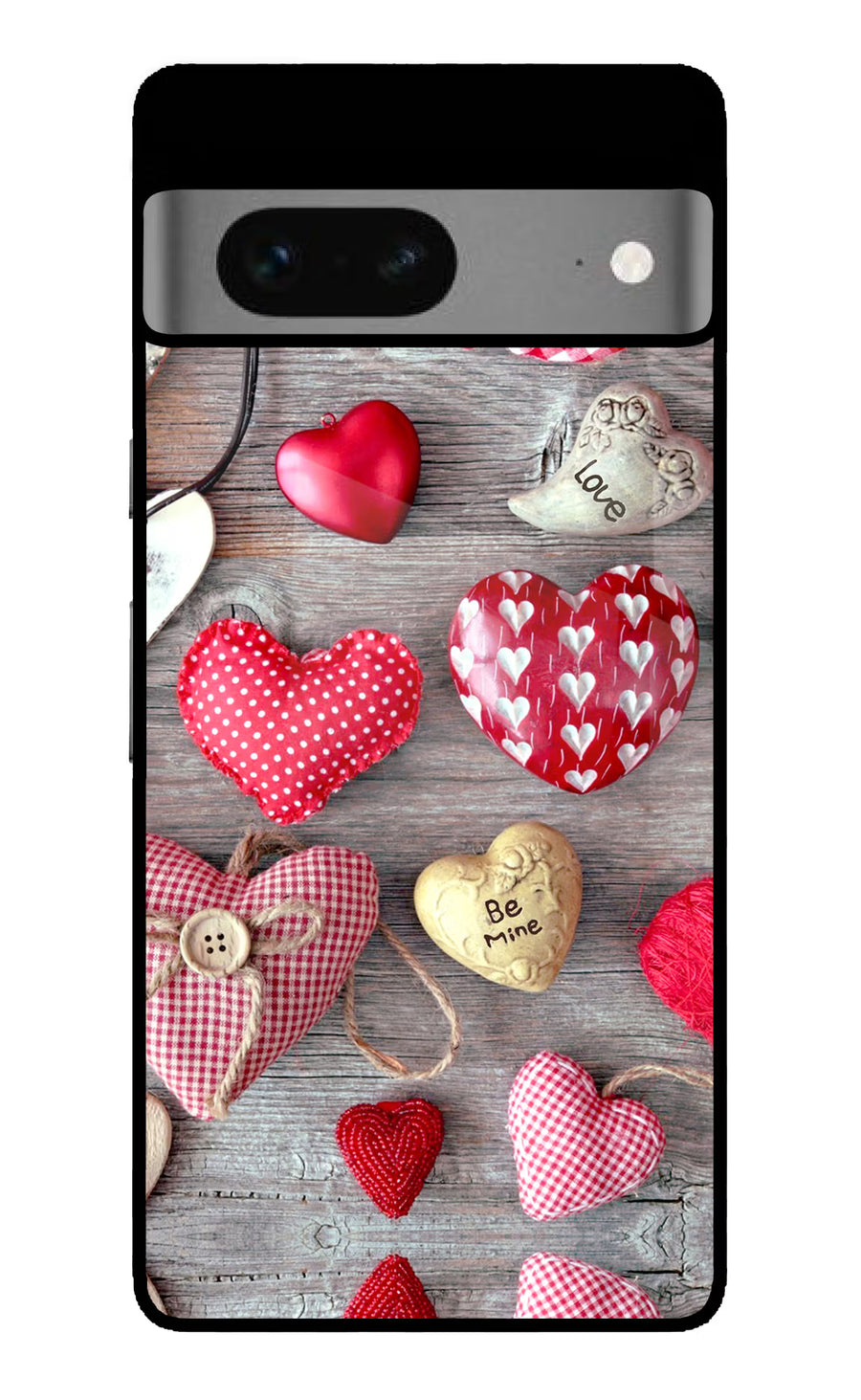 Love Wallpaper Google Pixel 7 Back Cover, Glass case