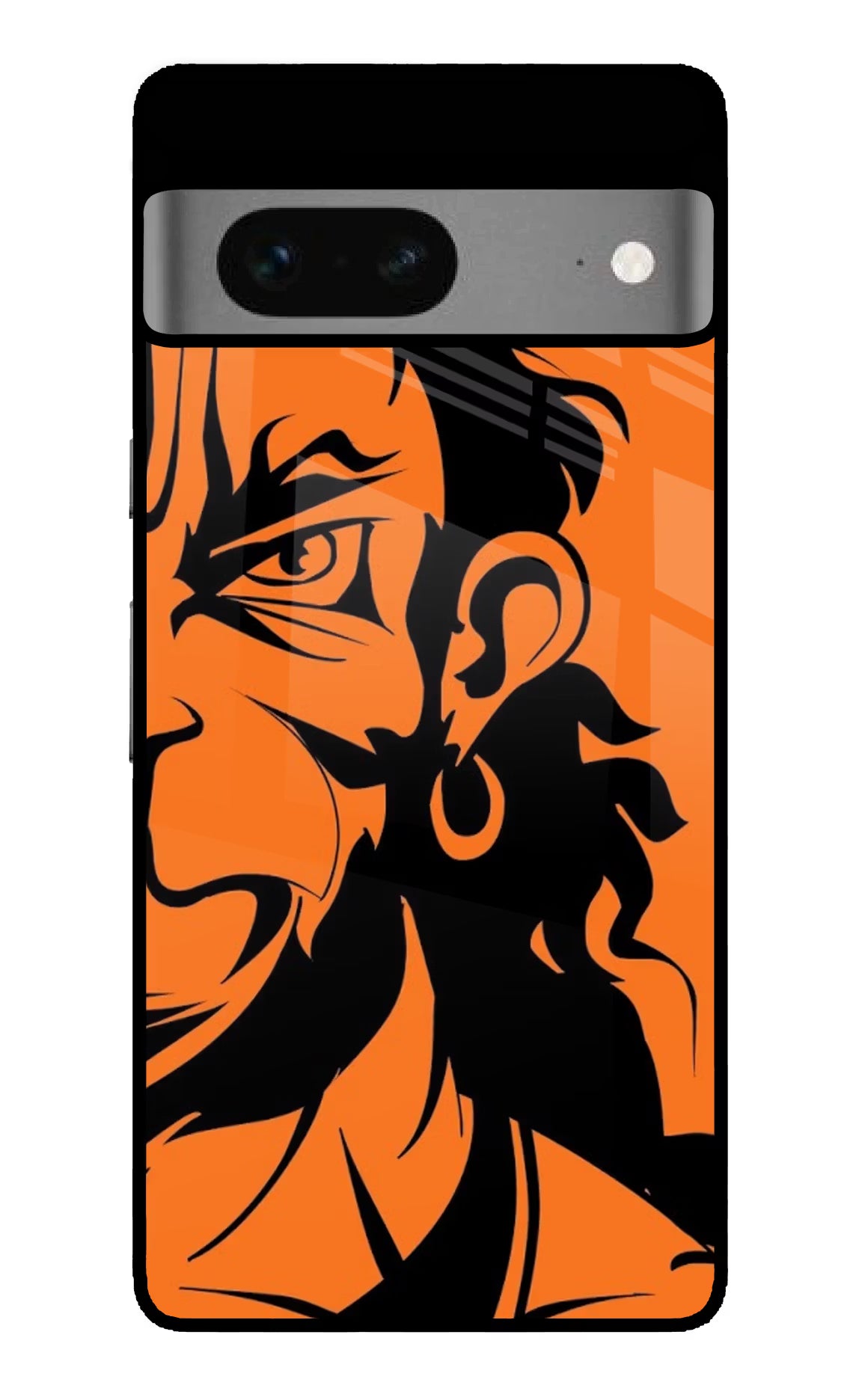 Hanuman Google Pixel 7 Glass Case Back Cover by Casekaro