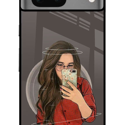 Selfie Queen Google Pixel 7 Glass Case