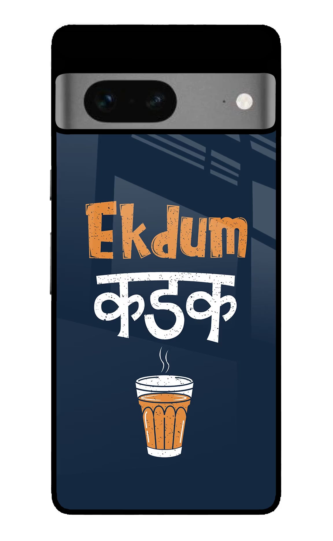 Ekdum Kadak Chai Google Pixel 7 Glass Case Back Cover by Casekaro