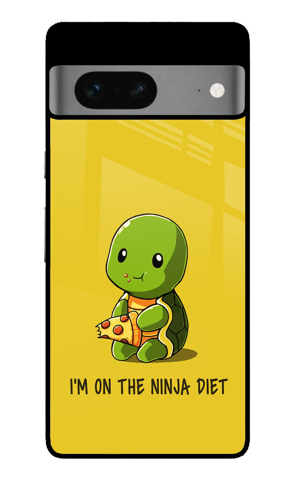 I'm on Ninja Diet Google Pixel 7 Glass Case Back Cover by Casekaro