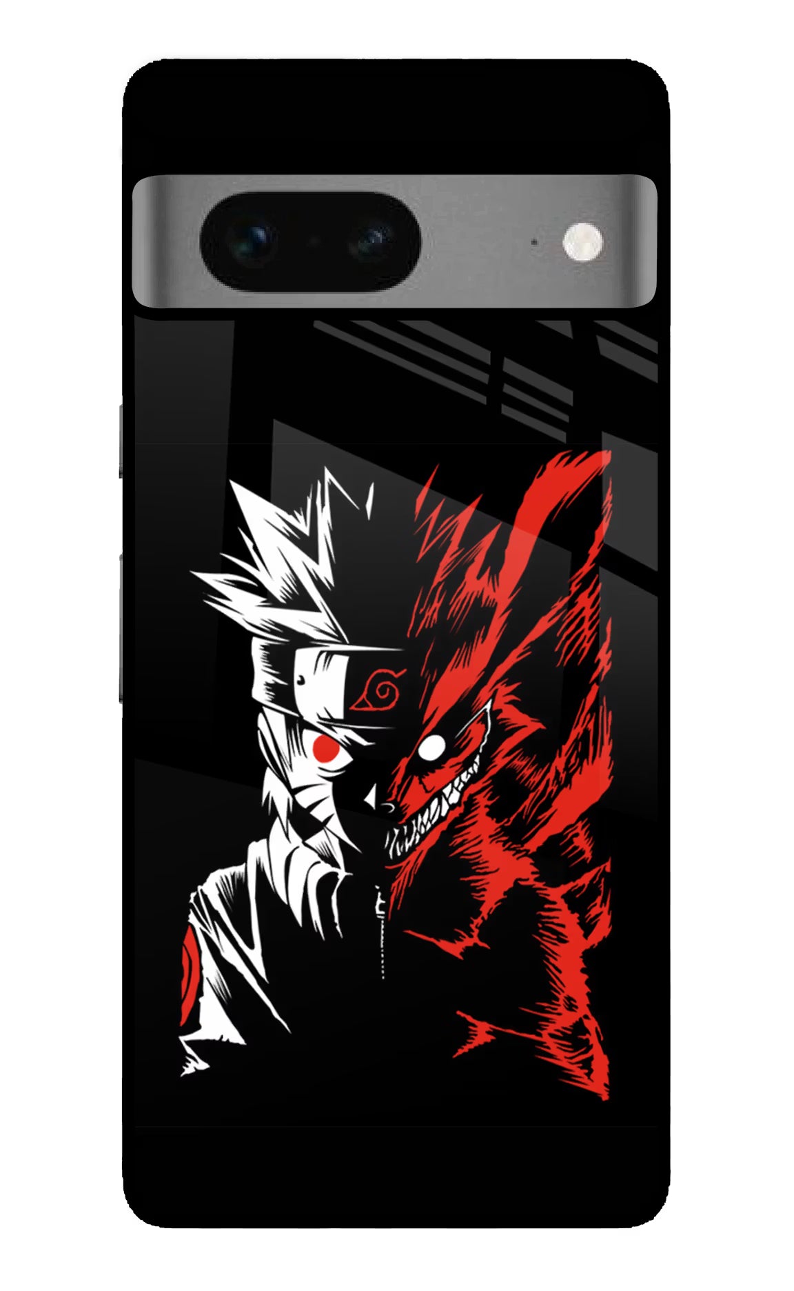 Naruto Two Face Google Pixel 7 Glass Case Back Cover by Casekaro
