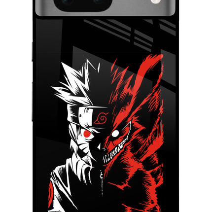 Naruto Two Face Google Pixel 7 Glass Case