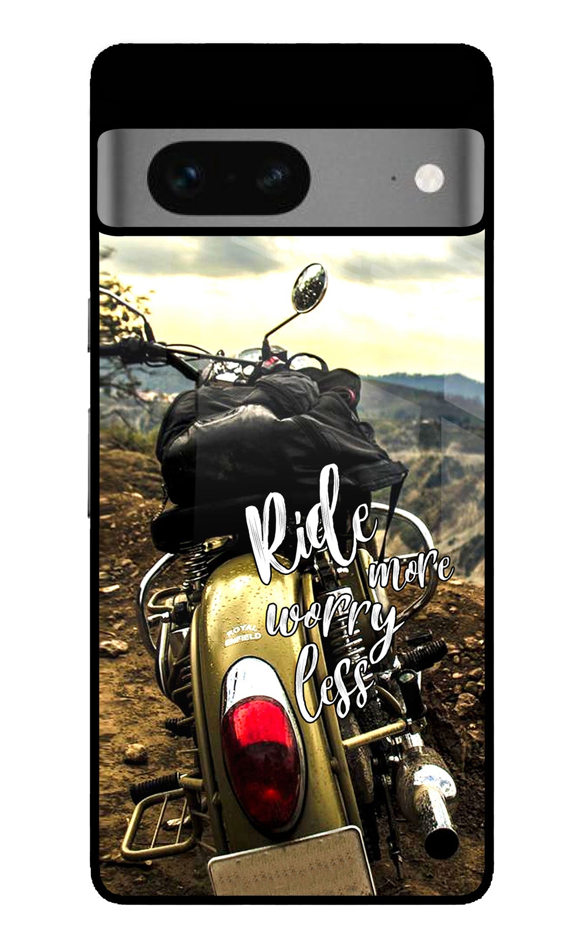 Ride More Worry Less Google Pixel 7 Back Cover