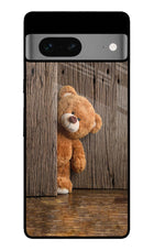 Teddy Wooden Google Pixel 7 Glass Case
