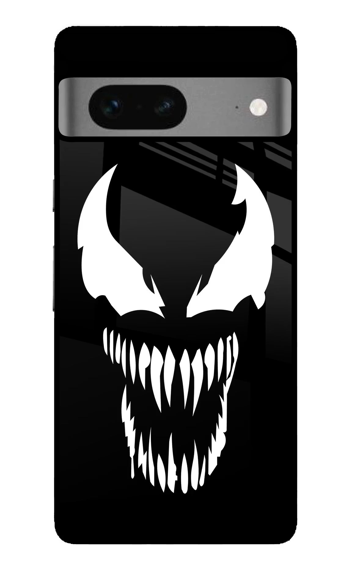 Venom Google Pixel 7 Glass Case Back Cover by Casekaro