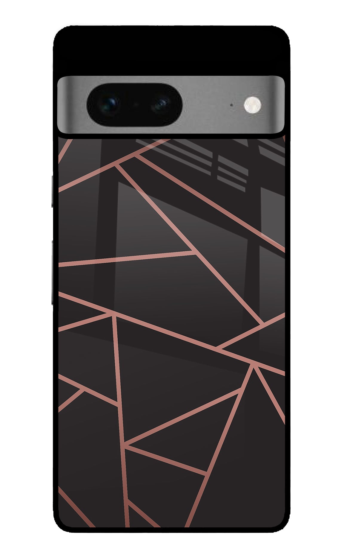 Geometric Pattern Google Pixel 7 Glass Case