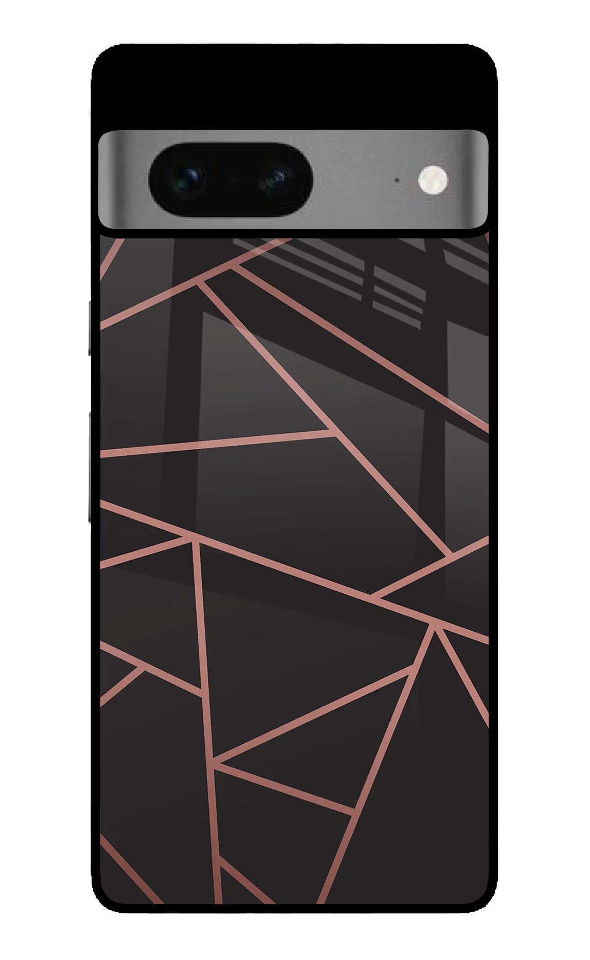Geometric Pattern Google Pixel 7 Glass Case