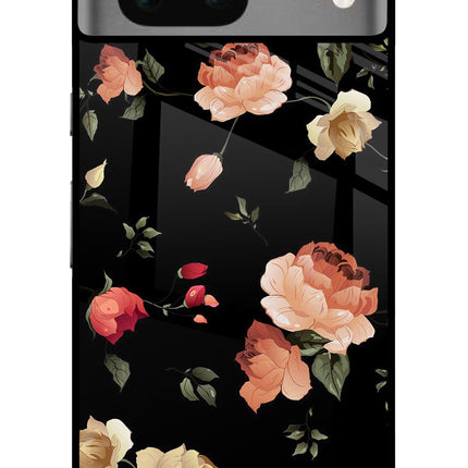 Flowers Google Pixel 7 Glass Case