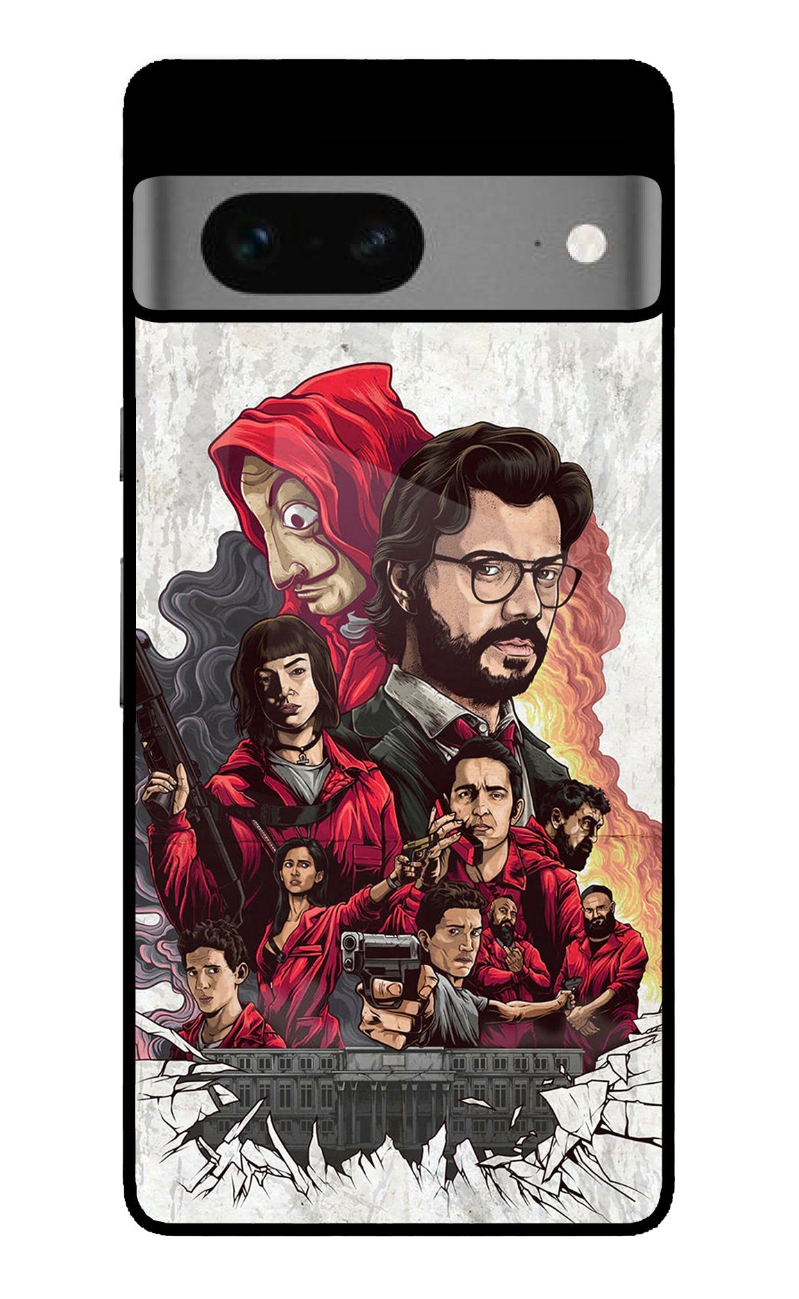 Money Heist Artwork Google Pixel 7 Back Cover