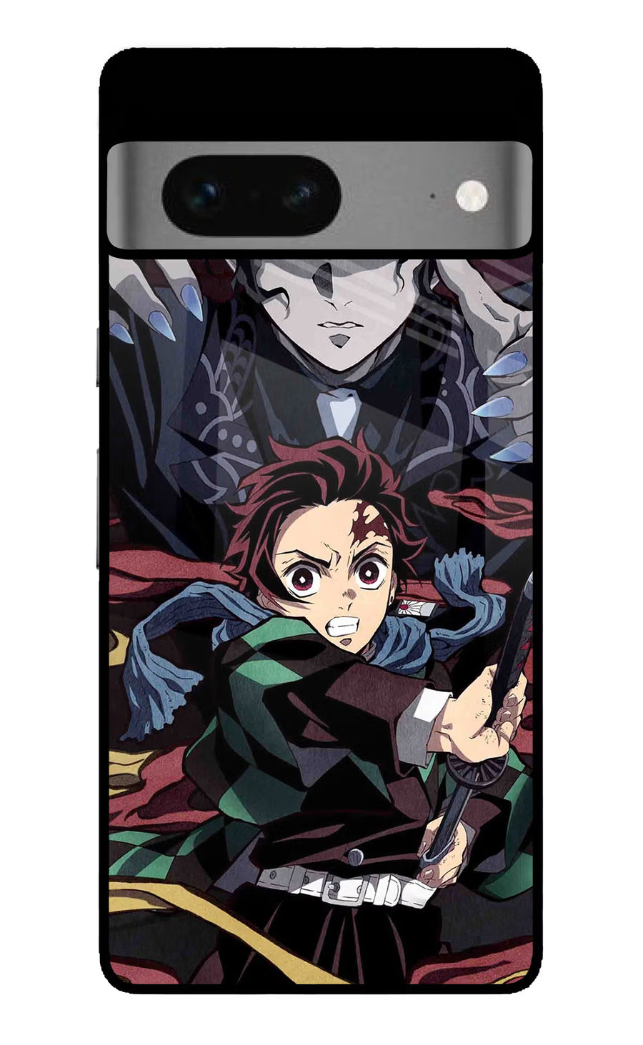 Demon Slayer Google Pixel 7 Back Cover, Glass case