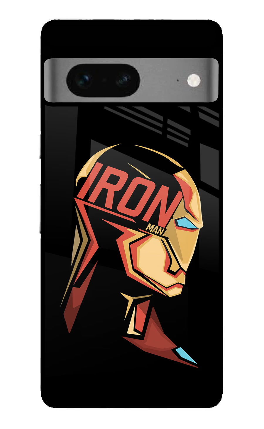 IronMan Google Pixel 7 Back Cover, Glass case