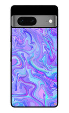 Glitter Google Pixel 7 Glass Case Back Cover by Casekaro