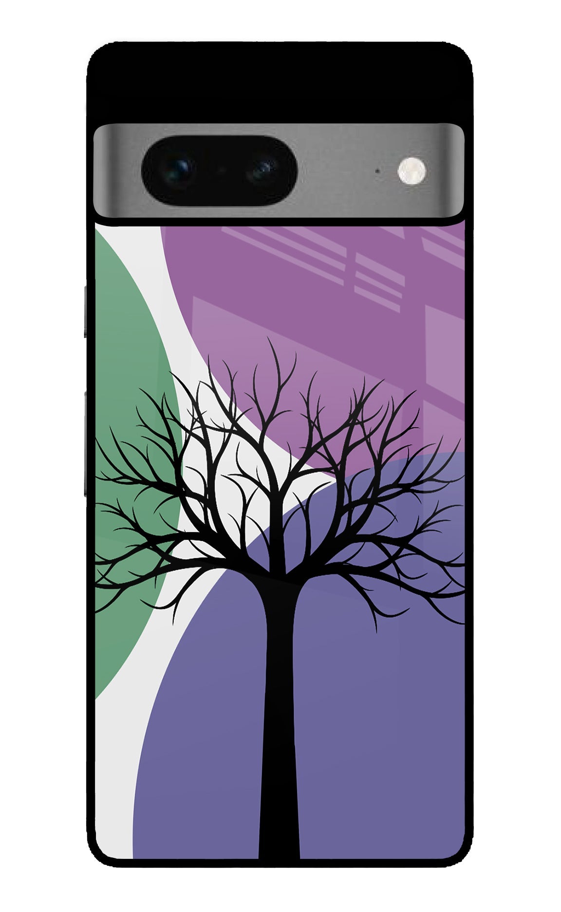 Tree Art Google Pixel 7 Glass Case