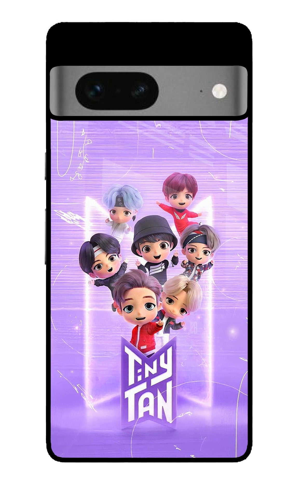 BTS Tiny Tan Google Pixel 7 Back Cover