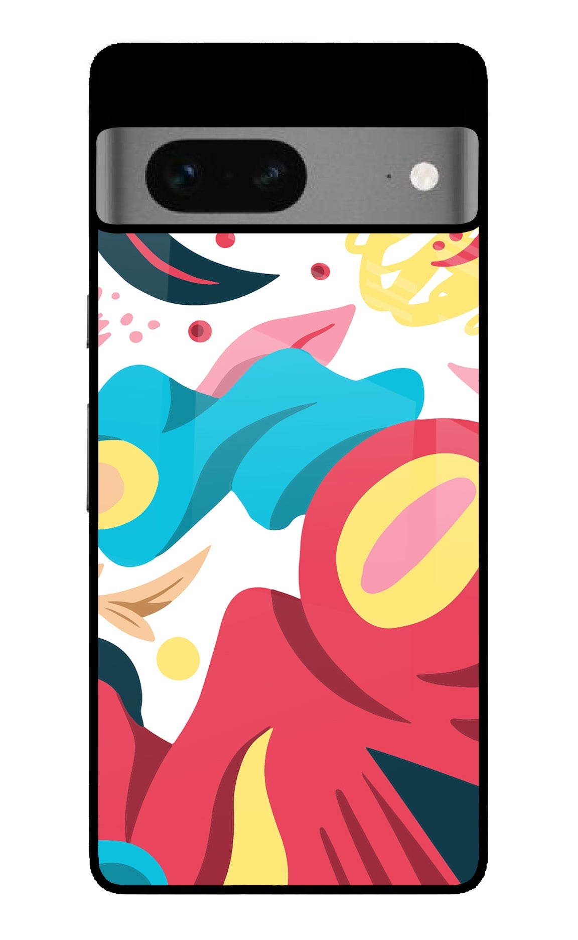 Trippy Art Google Pixel 7 Glass Case