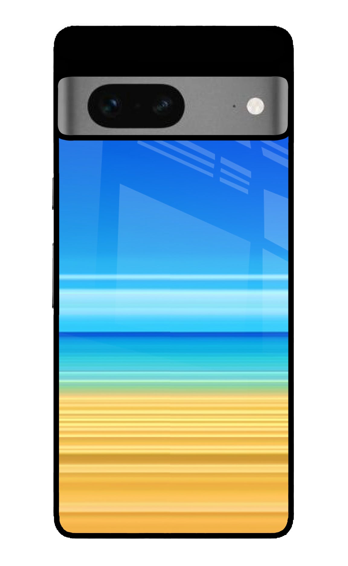 Beach Art Google Pixel 7 Glass Case