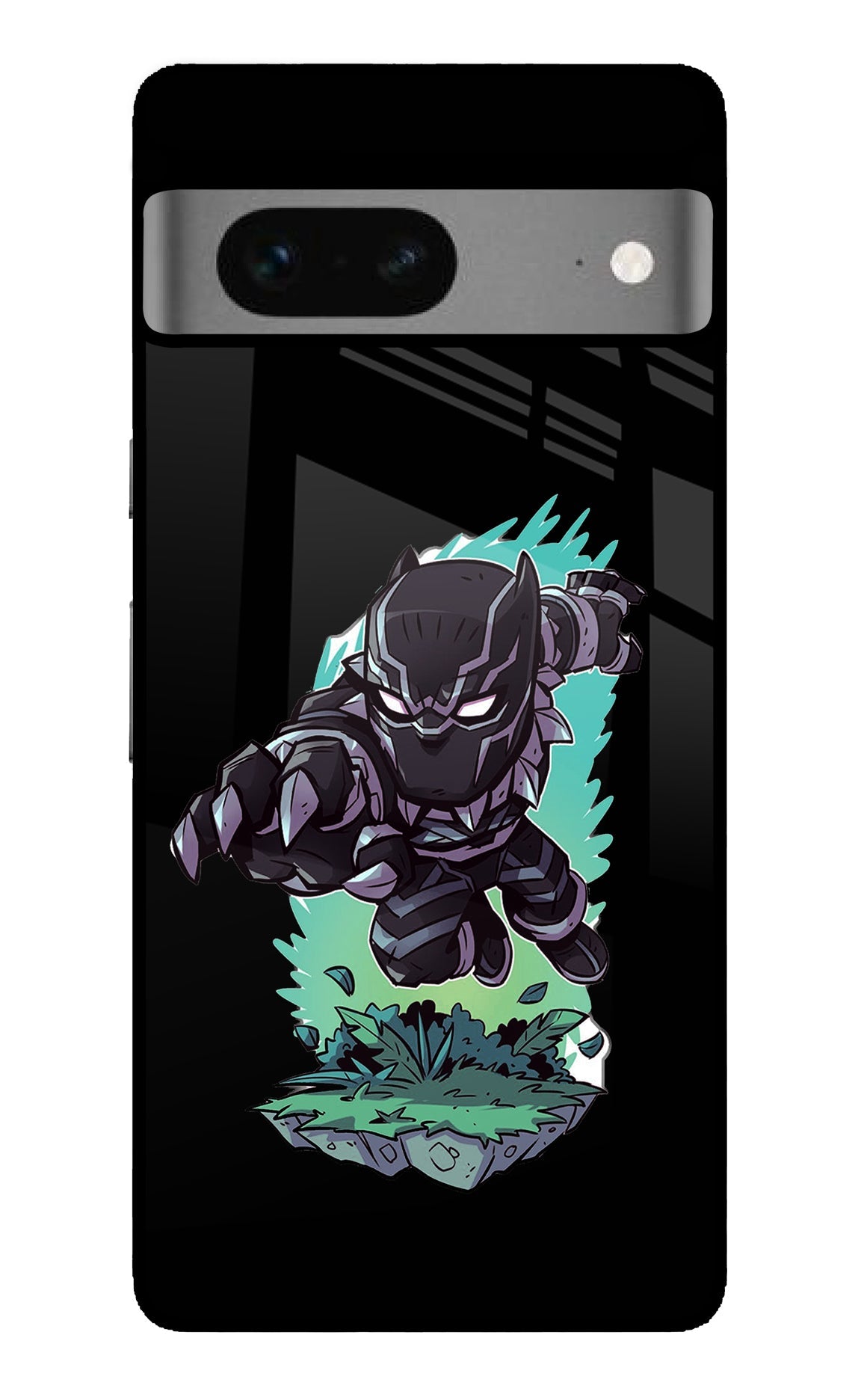 Black Panther Google Pixel 7 Glass Case