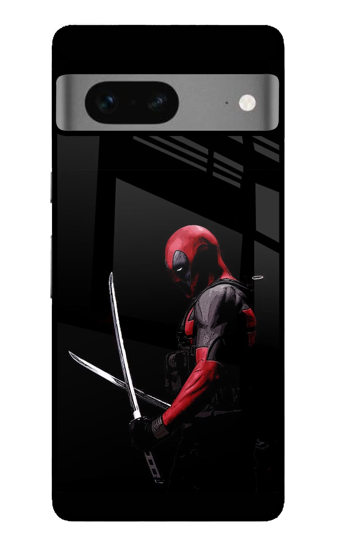 Deadpool Google Pixel 7 Glass Case