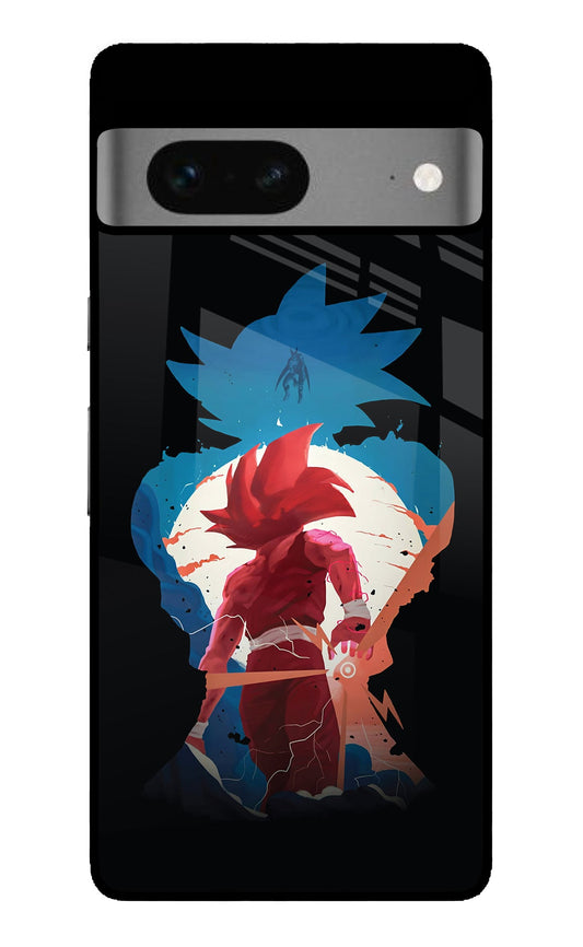 Goku Google Pixel 7 Glass Case