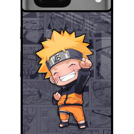Chota Naruto Google Pixel 7 Glass Case