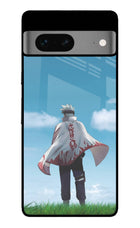 Kakashi Google Pixel 7 Glass Case Back Cover by Casekaro