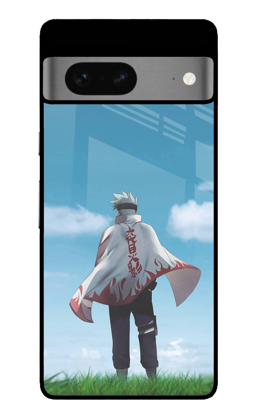 Kakashi Google Pixel 7 Back Cover, Glass case