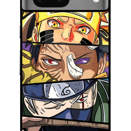 Naruto Character Google Pixel 7 Glass Case