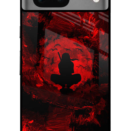 Itachi Uchiha Google Pixel 7 Glass Case