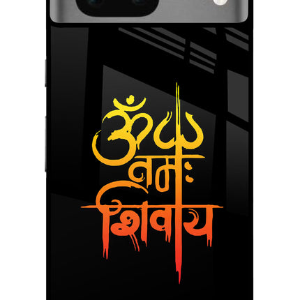 Om Namah Shivay Google Pixel 7 Glass Case