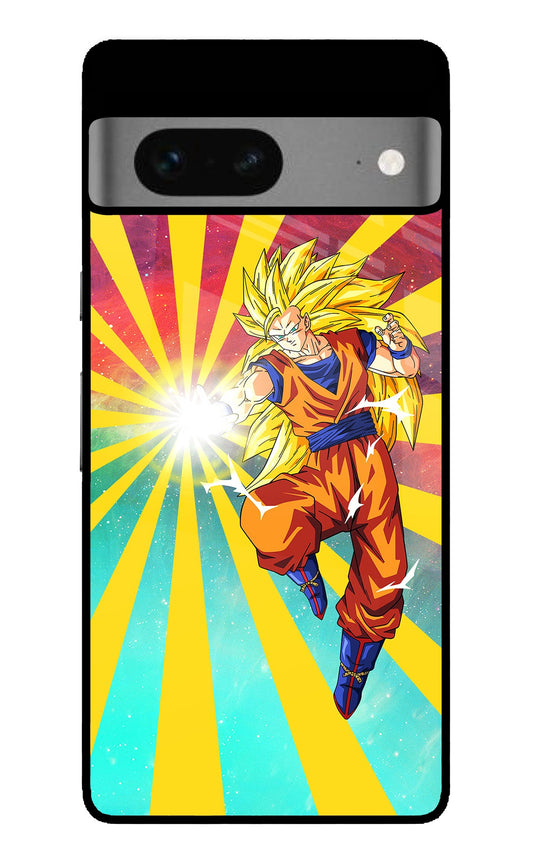 Goku Super Saiyan Google Pixel 7 Glass Case