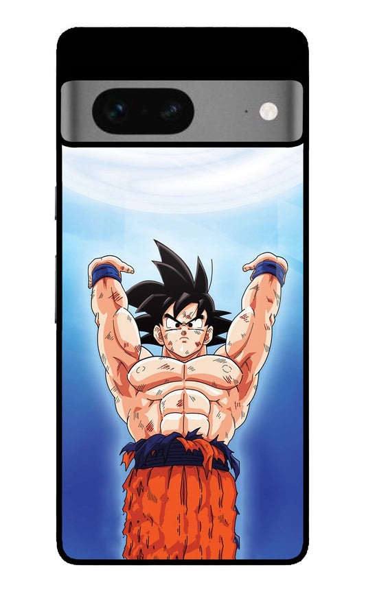 Goku Power Google Pixel 7 Glass Case