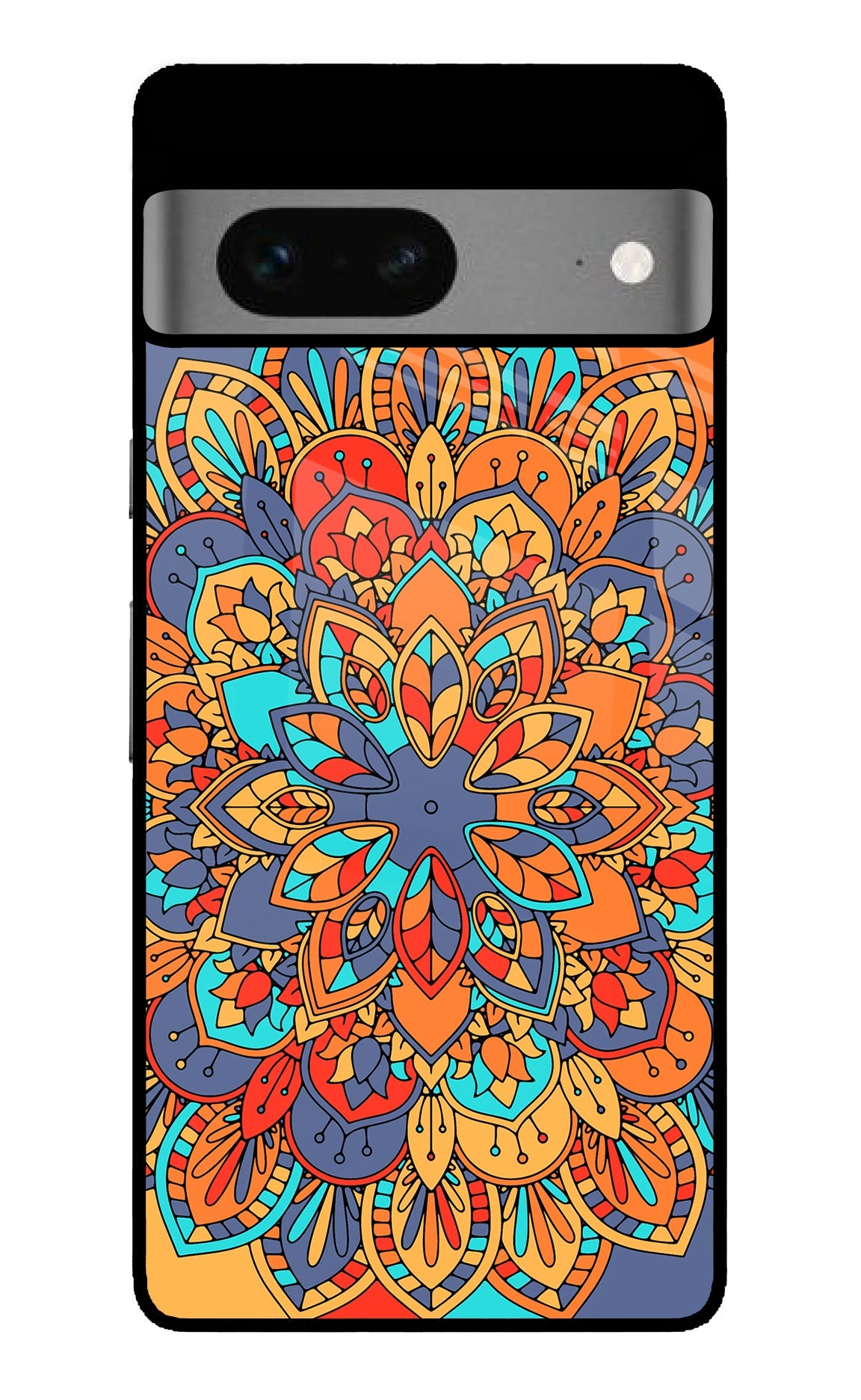 Color Mandala Google Pixel 7 Back Cover