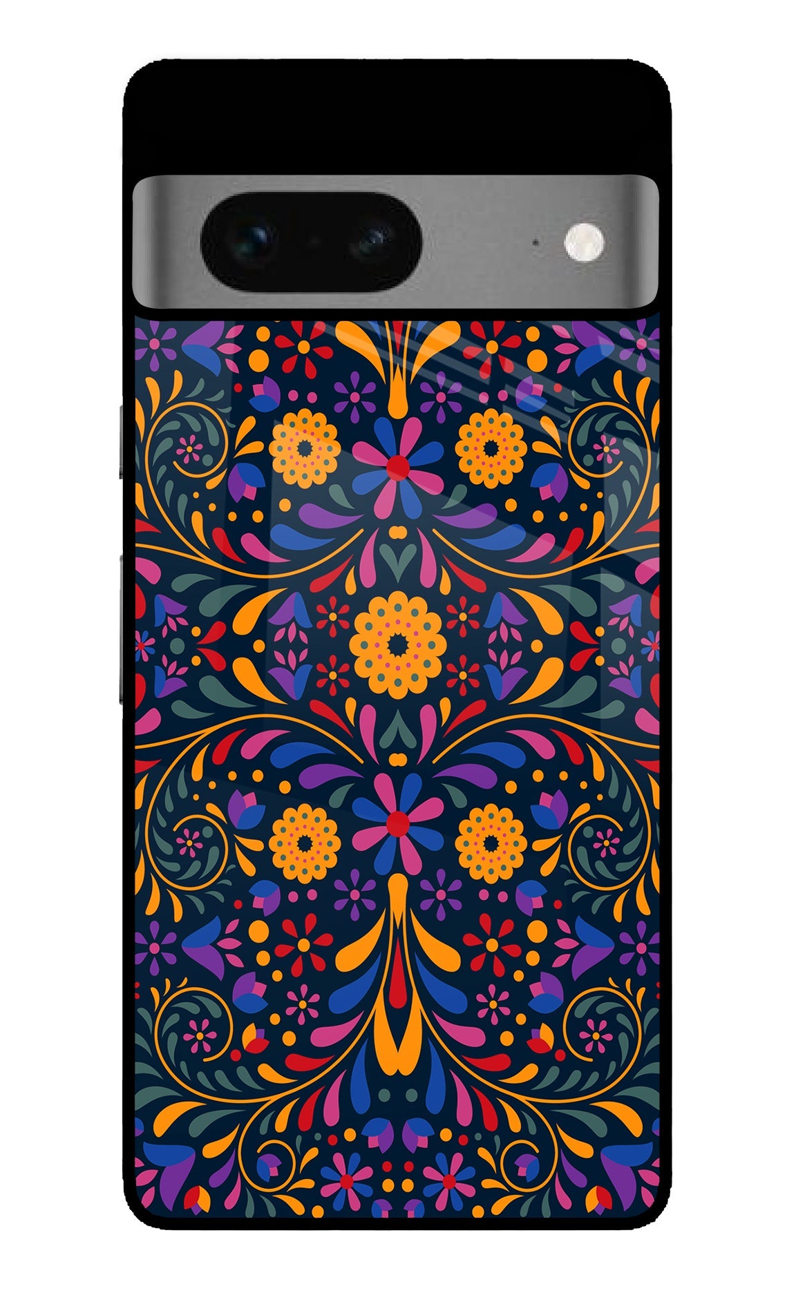 Mexican Art Google Pixel 7 Glass Case