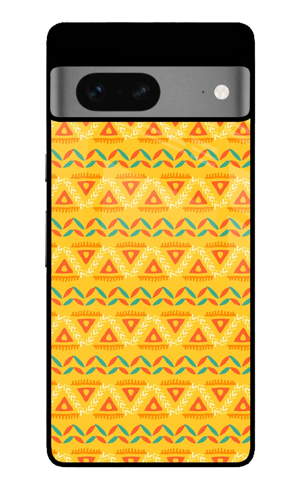 Tribal Pattern Google Pixel 7 Glass Case