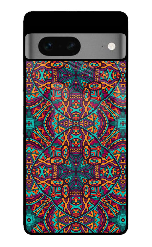 Colour Mandala Google Pixel 7 Glass Case