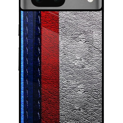 BMW Stripes Google Pixel 7 Glass Case