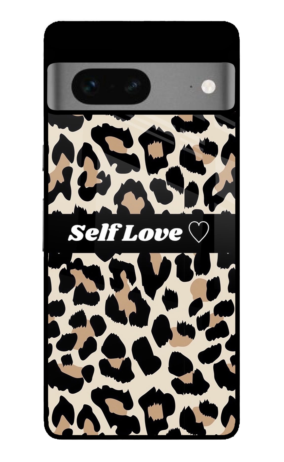 Leopard Print Self Love Google Pixel 7 Back Cover